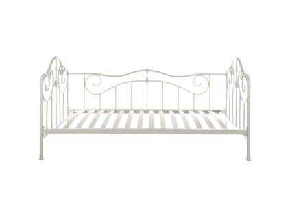 KOVOVÁ POSTEĽ 90*200 CM BLANC MARICLO (A31520)
