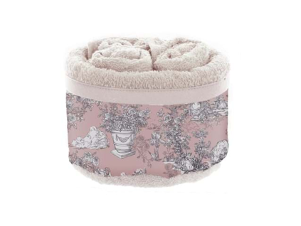 SET UTERÁKOV HRUŽOVÝ TOILE DE BORGO BLANC MARICLO (A40903B)