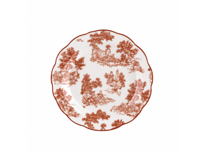 PORCELÁNOVÝ DEZERTNÝ TANIER HNEDÝ BLANC MARICLO (A40574C)