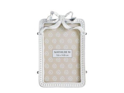 cadre photo rectangulaire noeud en metal blanchi petit modele (3)