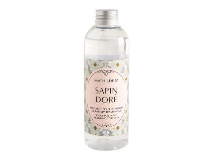recharge de parfum d ambiance rubans de fete 200ml sapin dore