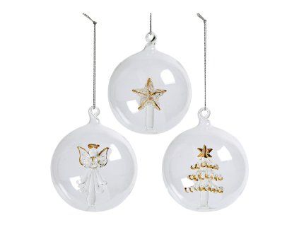 coffret 3 boules transparentes