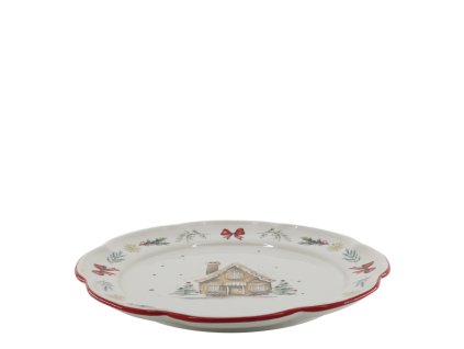 VIANOČNÝ JEDÁLENSKÝ TANIER CHALET DE NOËL CHIC ANTIQUE (63016733)