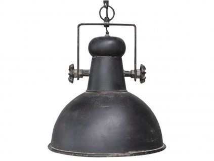 SVIETIDLO FACTORY Ø32CM ČIERNE CHIC ANTIQUE (70078024)
