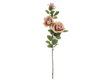 UMELÝ KVET RUŽE 74CM BLANC MARICLO (A34171)