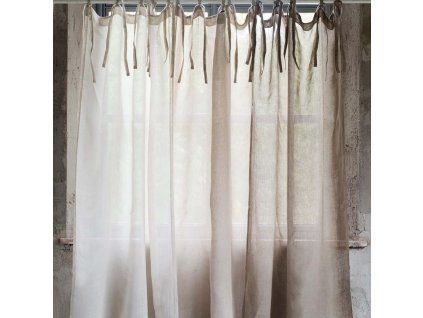 ĽANOVÝ ZÁVES LINEN 150*290 BLANC MARICLO (A1685399NT)