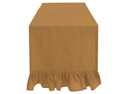 RUNNER S VOLÁNOM 40*140 FRILL BLANC MARICLO