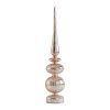 ornement mercurise lumineux rose grand modele