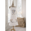 BAVLNENÁ ZÁSTERA COCO BLANC MARICLO (A39834)