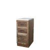 ZÁSUVKOVÁ SKRINKA GRIMAUD 3Z CHIC ANTIQUE (40060600)