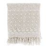 DEKA DENTELLE 135*175CM BLANC MARICLO (A3711099PA)