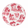PORCELÁNOVÝ TANIER ČERVENÝ BLANC MARICLO (A40575A)