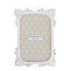 cadre photo rectangulaire souvenir precieux en metal blanchi (3)