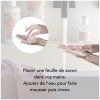 boite feuilles de savon petits noeuds nude parfum rose (3)