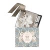 decor parfume et concentre de parfum rubans de fete musc irise