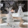 ange porte bougie en verre givre (1)