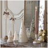 sapin cone decoratif en ceramique blanche avec led grand modele (2)