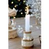 VIANOČNÝ SVIETNIK NOËL S MAŠĽOU CHIC ANTIQUE (52097519)