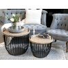 SOFA FRENCH GRIS CHIC ANTIQUE (41029225)