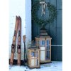 DREVENÁ LANTERNA 67CM CHIC ANTIQUE (25070600B) - OUTLET